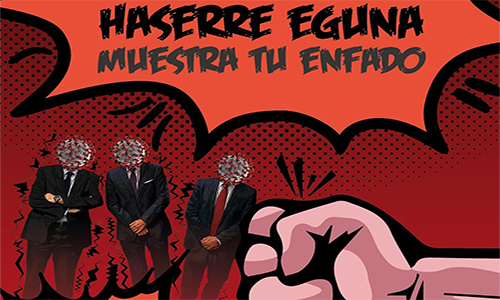 Haserre eguna, Muestra tu enfado