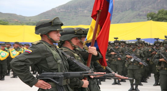 Policía colombiana