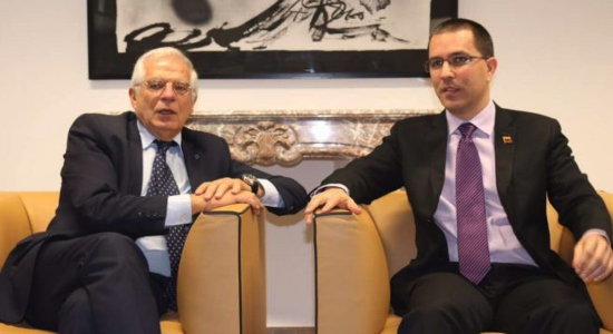 Borrell y Jorge Arreaza