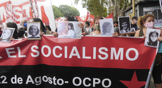 Marcha en Plaza de Mayo