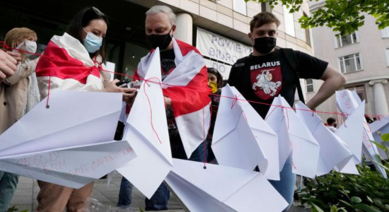  La UE impuso "sanciones" contra Bielorrusia luego de la detención de Roman Protasevich (Foto: Czarek Sokolowski / AP) 
