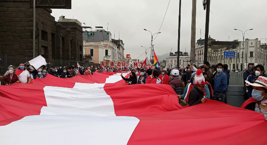 Movilización es respaldo a Pedro Castillo © Sputnik / Marco Teruggi