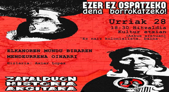 Ezer ez ospatzeko! dena borrokatzeko 