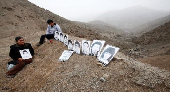 Familiares de las víctimas