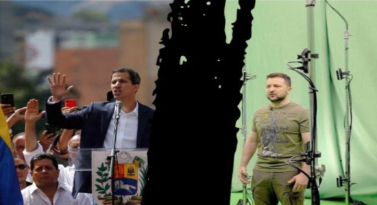 Guaidó y Zelensky