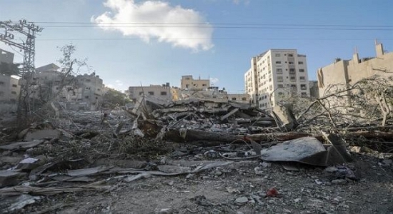 Gaza bombardeada
