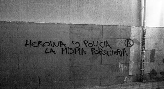 Heroína y policía la misma porquería