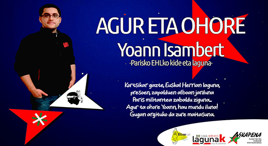 Yoann Isambert Agur Eta Ohore