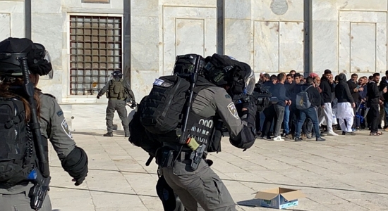 Asalto israelí a mezquita