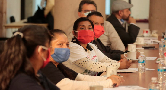 Reunión extraordinaria de la Comisión para la Verdad y el Acceso a la Justicia para el caso Ayotzinapa, Ciudad de México, México, 7 de julio de 2020.