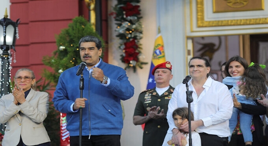 Alex Saab con Maduro