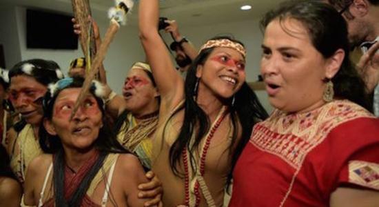 Indígenas de Ecuador ganan la primera batalla contra las petroleras