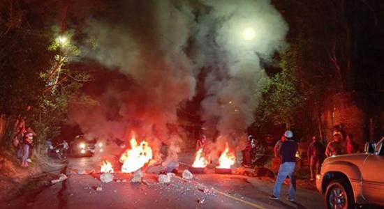 Protestas en Honduras