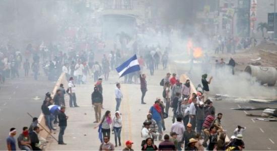 Protestas en Honduras