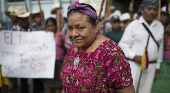 Rigoberta Menchú