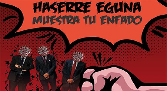 Haserre eguna, Muestra tu enfado