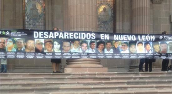  Leticia Hidalgo lleva nueve años buscando a su hijo Roy. Fundó la organización Fuerzas Unidas por Nuestros Desaparecidos de Nuevo León para superar las trabas que sufren las familias en el proceso de denuncia y seguimiento de las causas. Julio César Aguilar