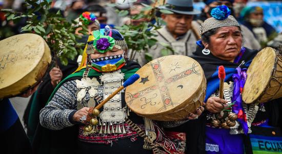 Mujeres mapuche