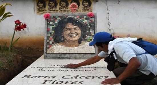 Monumento a Berta Cáceres