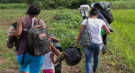 El desplazamiento forzado se ha convertido en un problema para la implementación de los Acuerdos de Paz de 2016. | Foto: Twitter: Indepaz