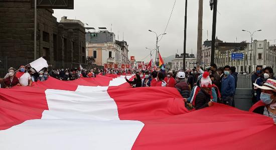 Movilización es respaldo a Pedro Castillo © Sputnik / Marco Teruggi