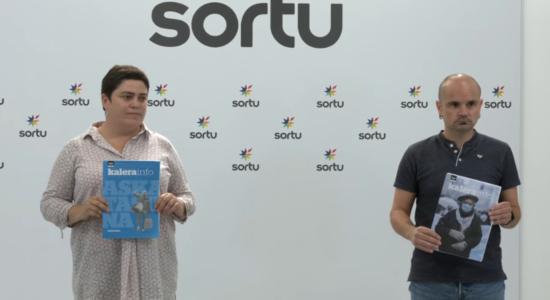 Haimar Altuna y Oihana Garmendia