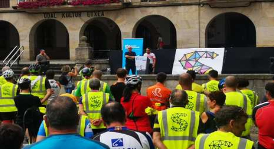 Acto final en Gernika