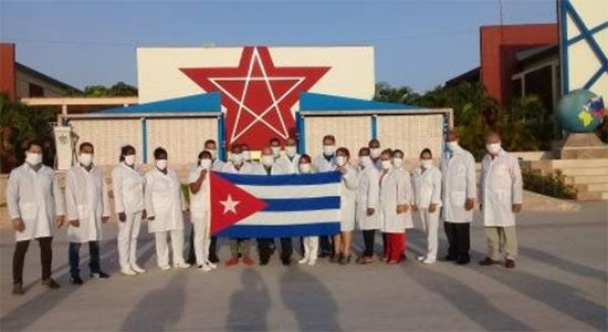 Brigada médicos cubanos