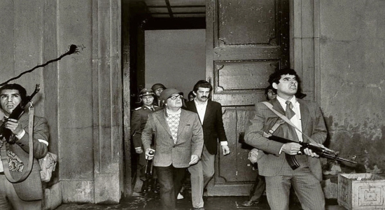 Allende en el Palacio de la Moneda