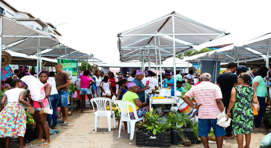 Feria Agroecológica de Mujeres del Bajo Sul. Foto: Acervo Koinonia