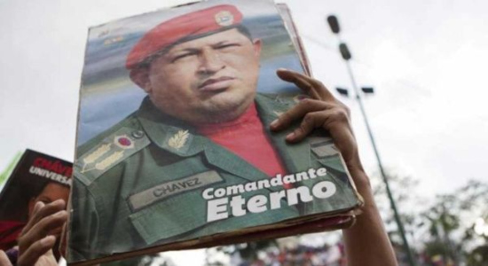 Afiche del Cmdt. Chávez