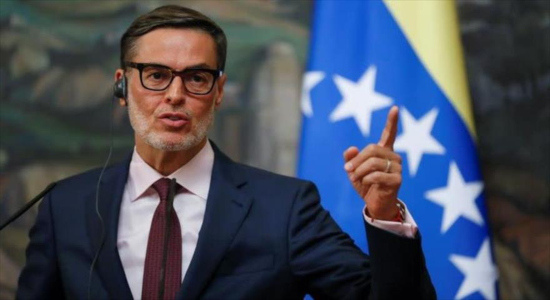 El canciller de Venezuela, Félix Plasencia.