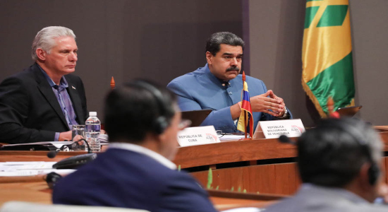 Maduro y Canel