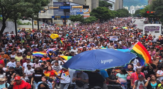 Marcha del orgullo en Caracas