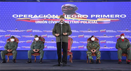 Nicolás Maduro, Operación Negro Primero