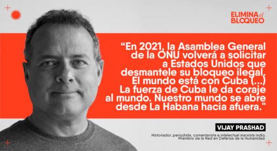 Intelectuales y activistas firmaron una convocatoria lanzada desde el canal Europa por Cuba en solidaridad contra el bloqueo Foto: Cubaminrex