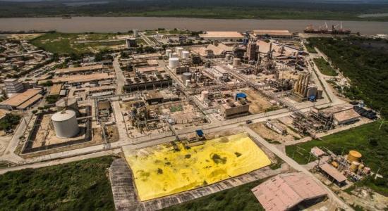  Complejo Petroquímico Libertador Simón Bolívar ubicado en Barranquilla, Colombia (Foto: AFP) 